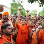 भोले की भक्ति में विधायक भावना बोहरा संग दौड़े कांवड़िये, चौथे दिन गौरकांपा से मोहतरा पहुंची 151 किमी कांवड़ यात्रा